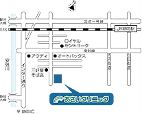 �������N���j�b�N�ւ̒n�}